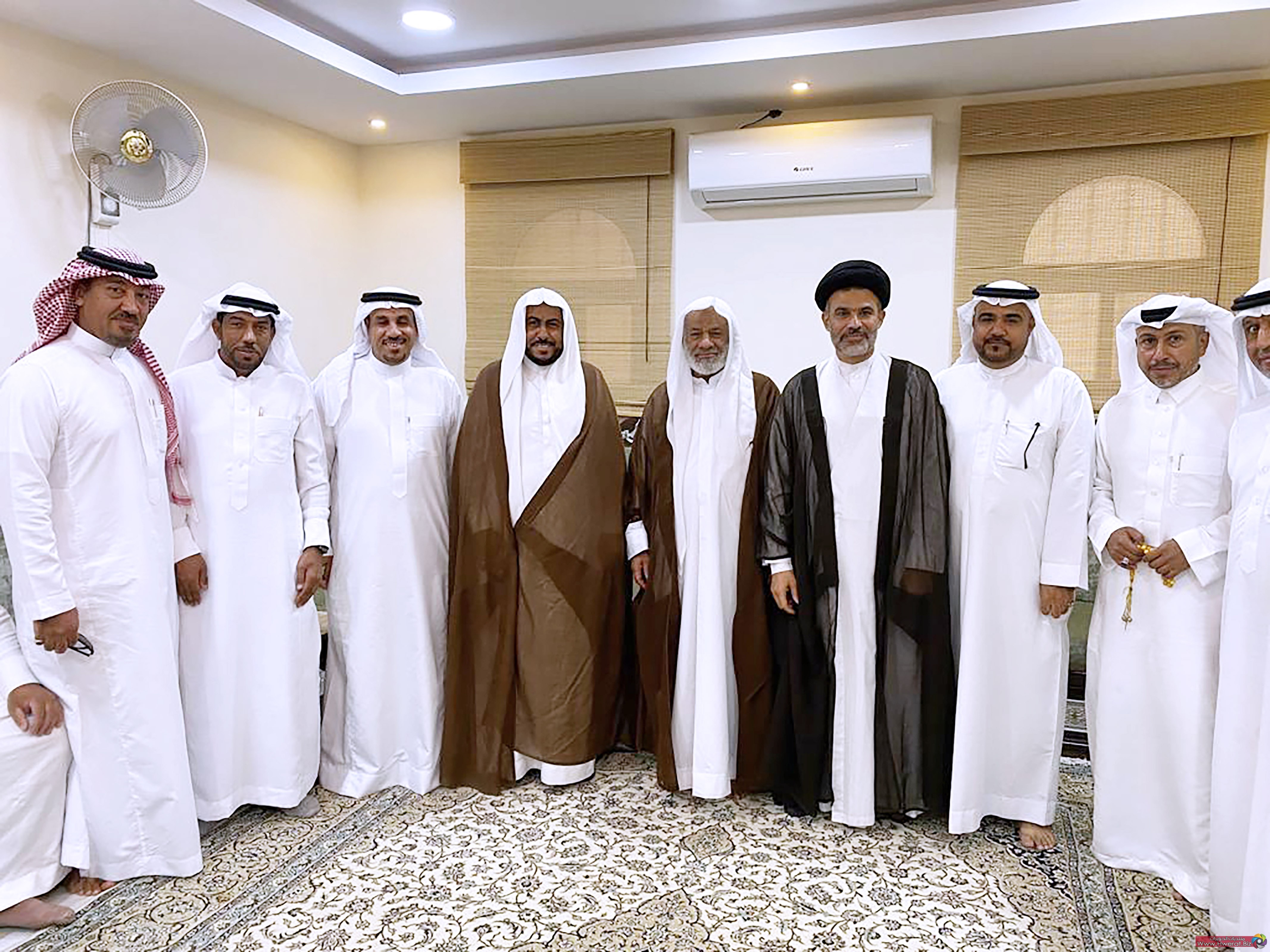 سماحة العلامة السيد حسن اليوسف و الشيخ عبدالعزيز الغشام